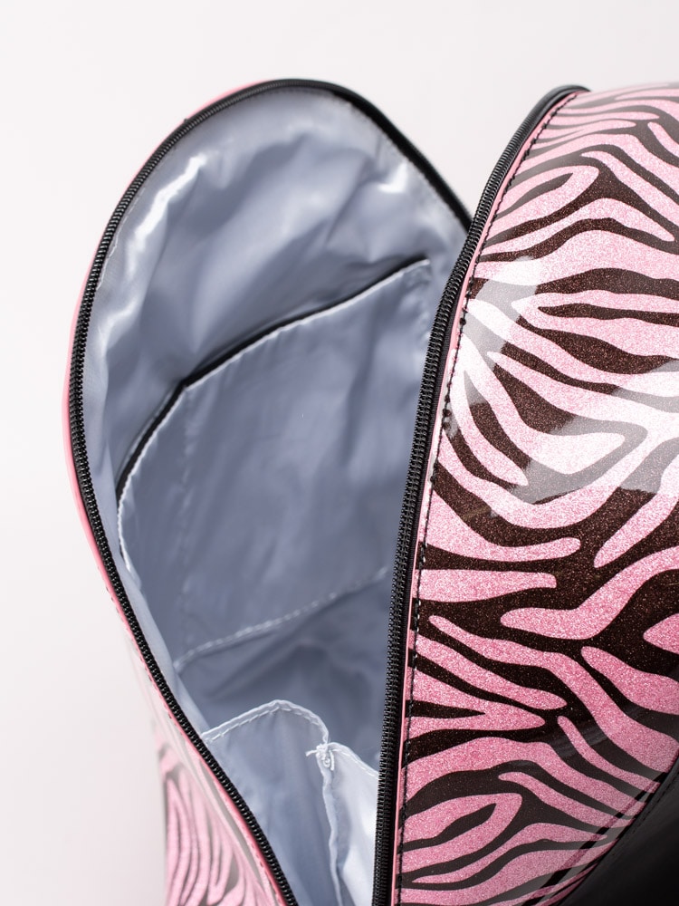 86203057 Ulrika Design 36-6711-10 Rosa zebramönstrad ryggsäck-4