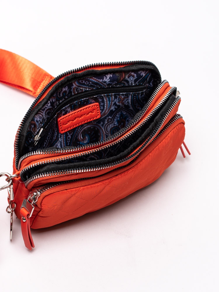 86203065 Ulrika Design 35-1631-11 Orange Orange liten väska i nylon med fack-4