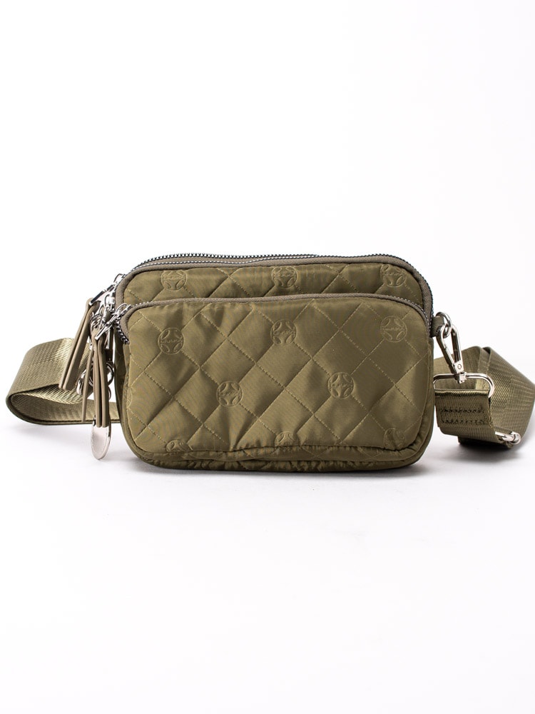 86203066 Ulrika Design 35-1631-6 Green Grön liten väska i nylon med fack-1
