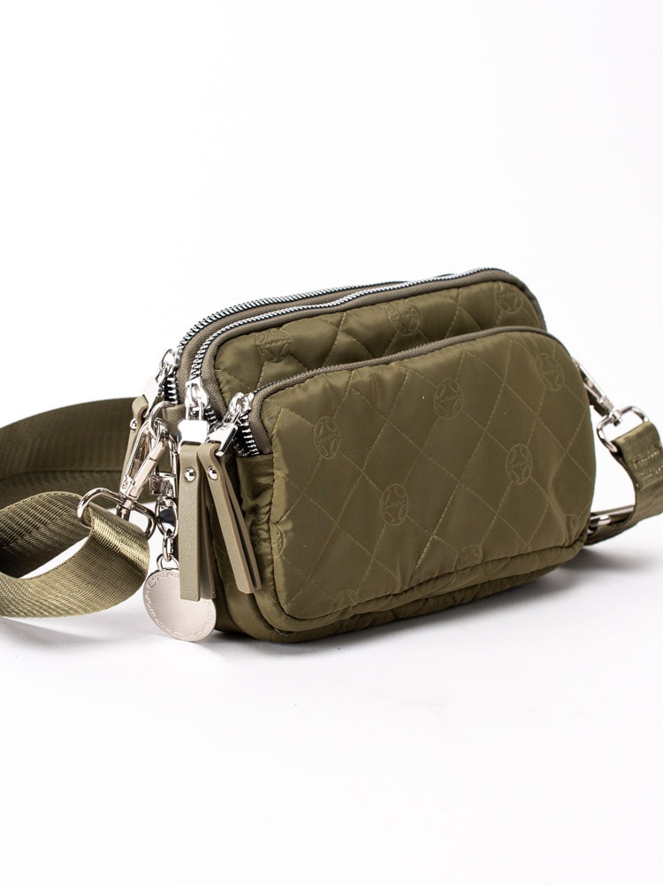 86203066 Ulrika Design 35-1631-6 Green Grön liten väska i nylon med fack-3