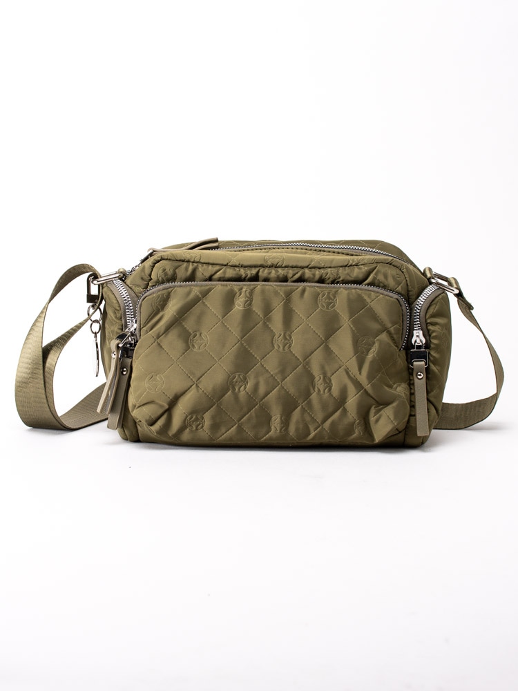 86203068 Ulrika Design 35-1632-6 Green Grön väska i nylon med fack-1
