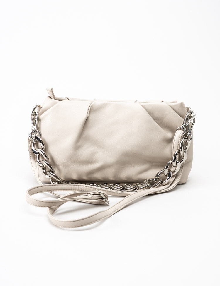 Ulrika Design - Beige handväska med kedjerem