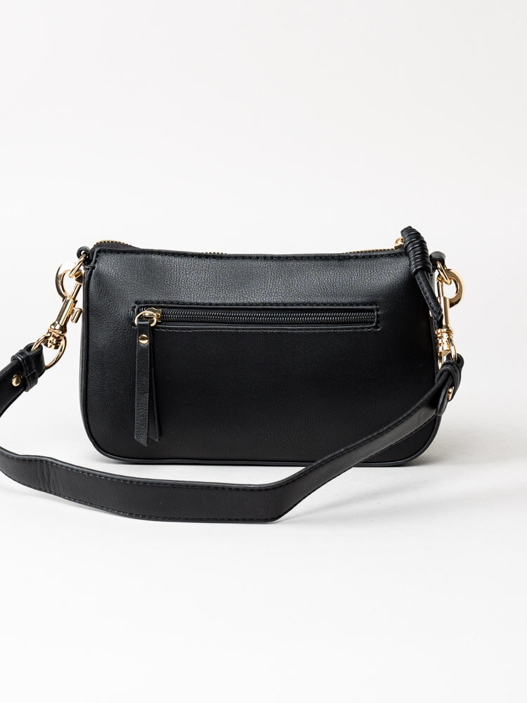 Ulrika Design - Hook - Svart liten handväska i skinnimitation
