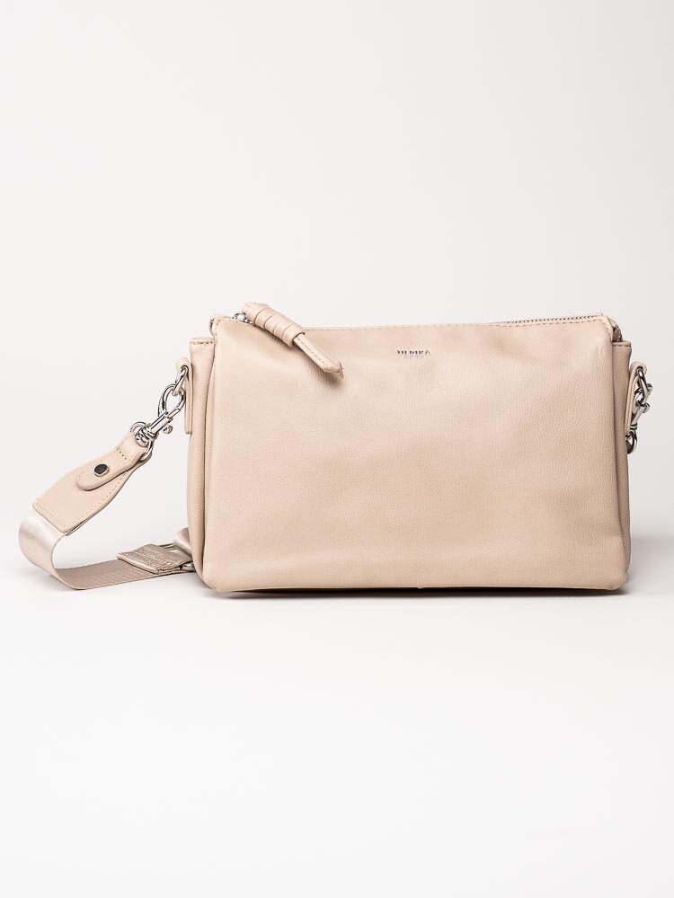Ulrika Design - Hook - Beige axelremsväska i skinnimitation