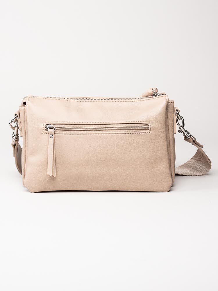 Ulrika Design - Hook - Beige axelremsväska i skinnimitation