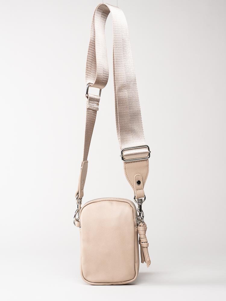 Ulrika Design - Hook - Beige mobilväska i skinnimitation