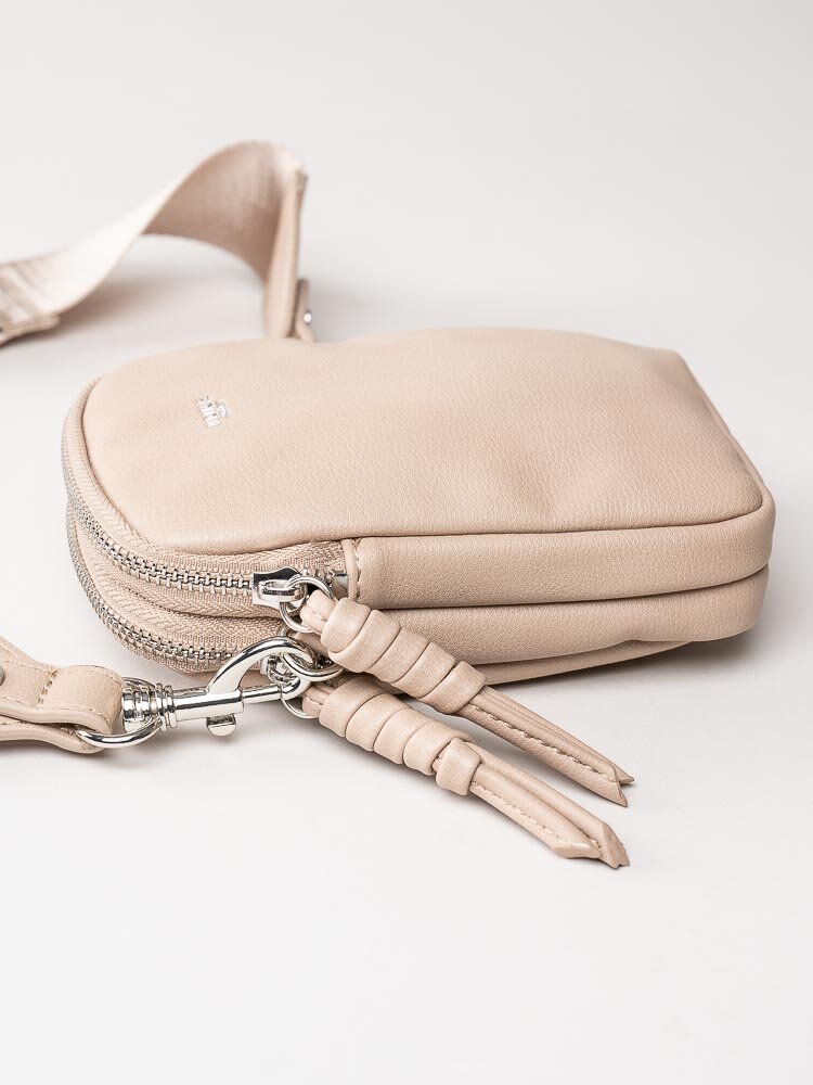 Ulrika Design - Hook - Beige mobilväska i skinnimitation