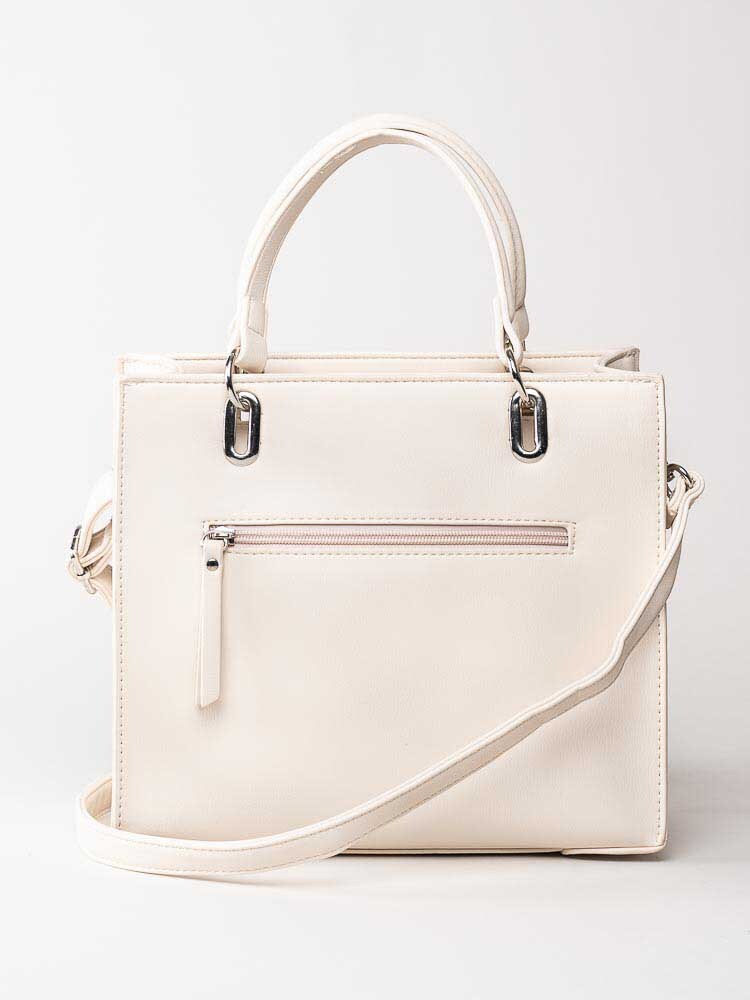 Ulrika Design - Pastell - Off white tote i skinnimitation