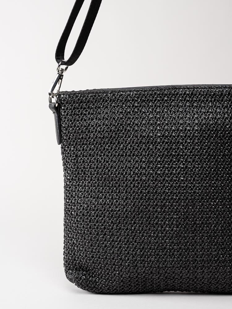 Ulrika Design - Straw - Svart stråväska