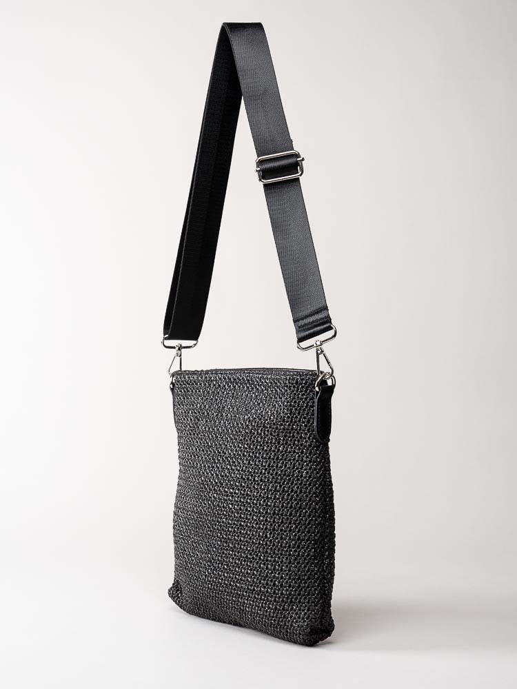 Ulrika Design - Straw - Svart stråväska