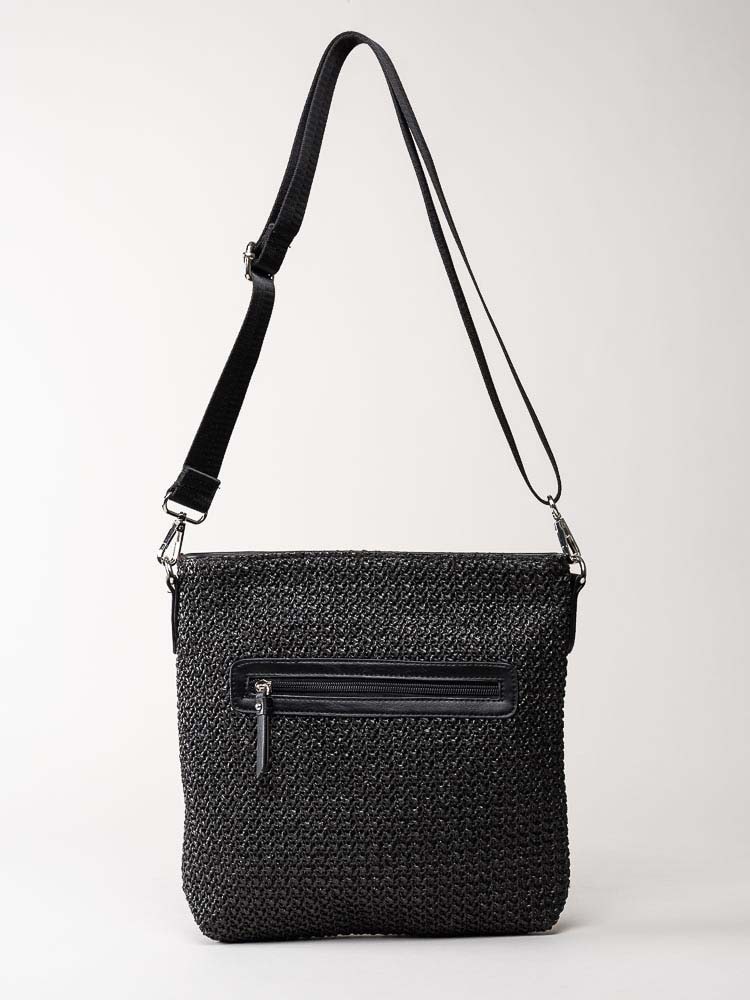 Ulrika Design - Straw - Svart stråväska
