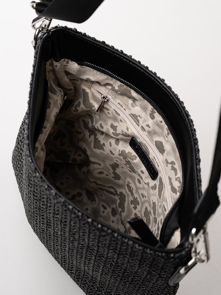 Ulrika Design - Straw - Svart stråväska