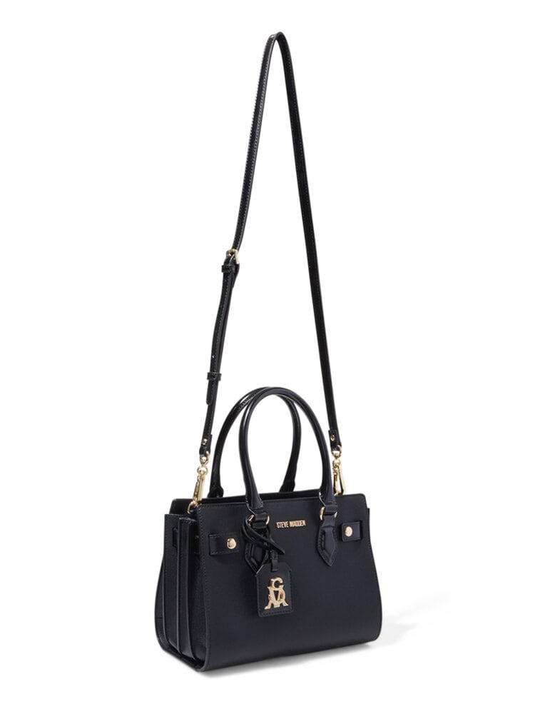 Steve Madden - Bjayde handbag - Svart handväska i skinnimitation