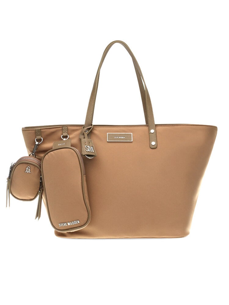 Steve Madden - Bjude Tote - Beige tote väska i nylon