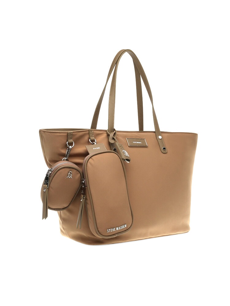 Steve Madden - Bjude Tote - Beige tote väska i nylon