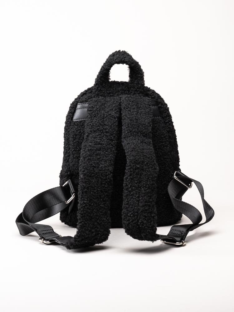 Ulrika Design - Teddy - Svart ryggsäck i teddy