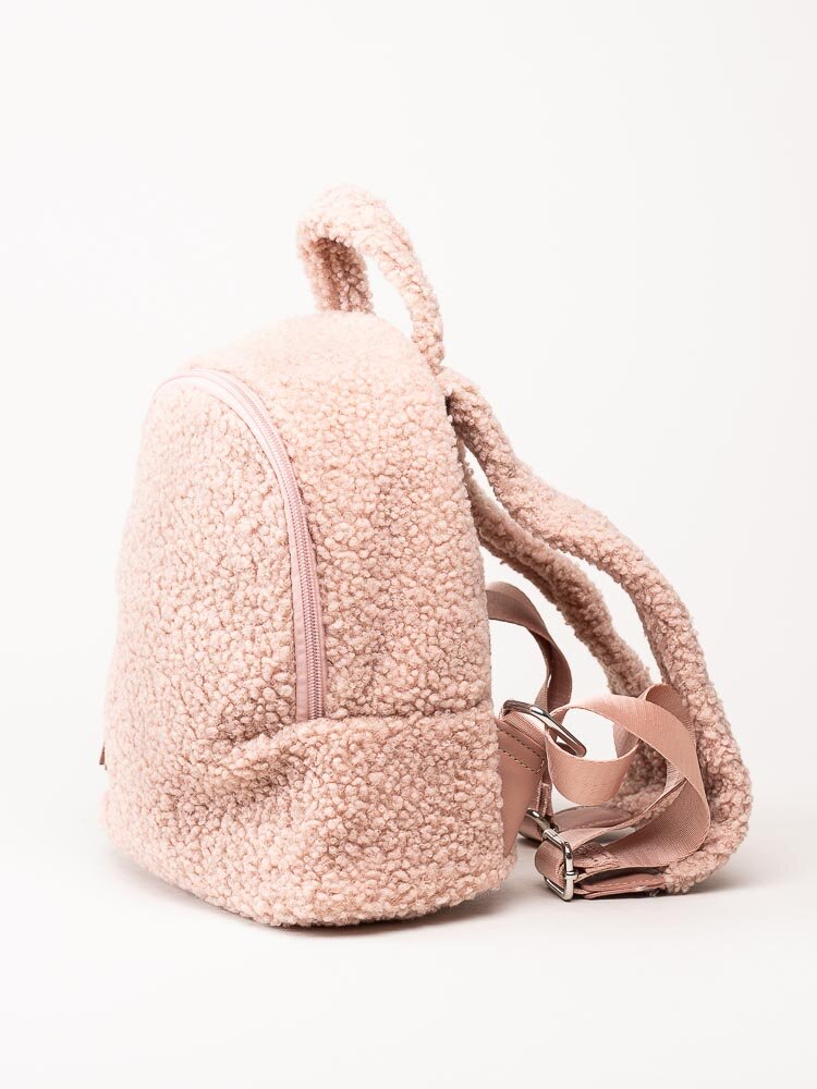 Ulrika Design - Teddy - Rosa ryggsäck i teddy