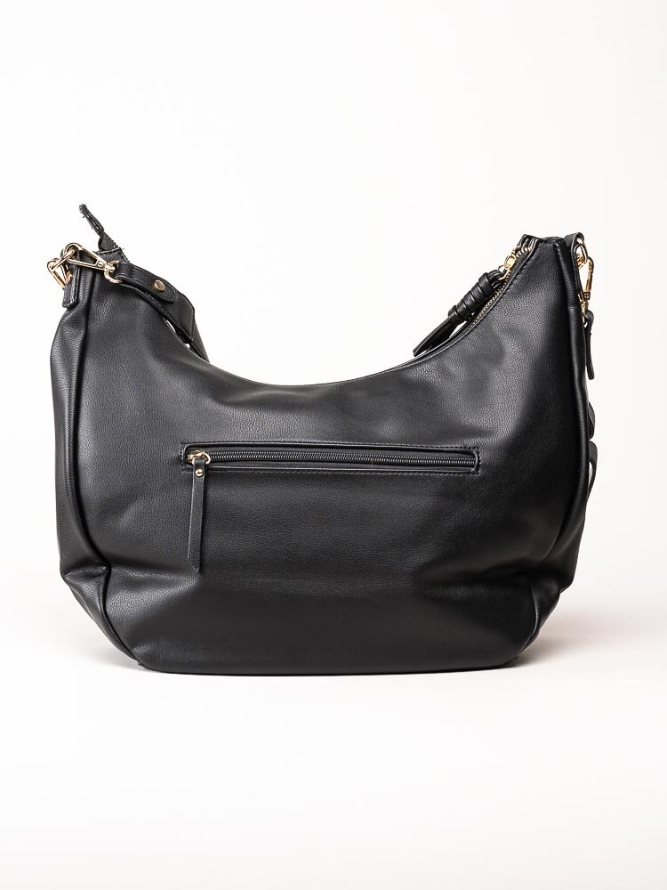 Ulrika Design - Chunky Chain - Svart hoboväska i skinnimitation