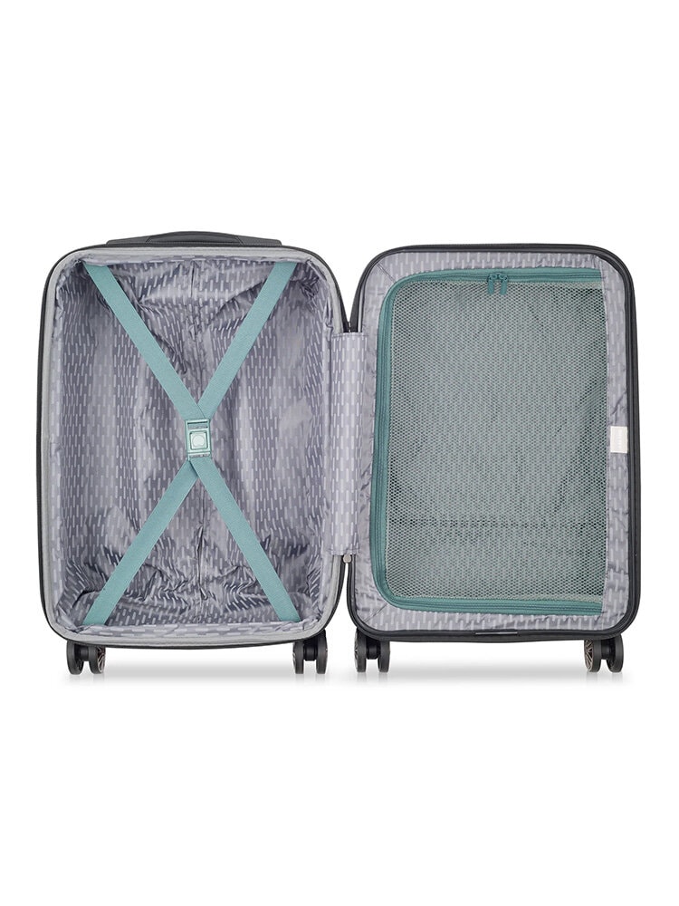 Delsey - Air Armour 55 - Grön kabinväska med hjul