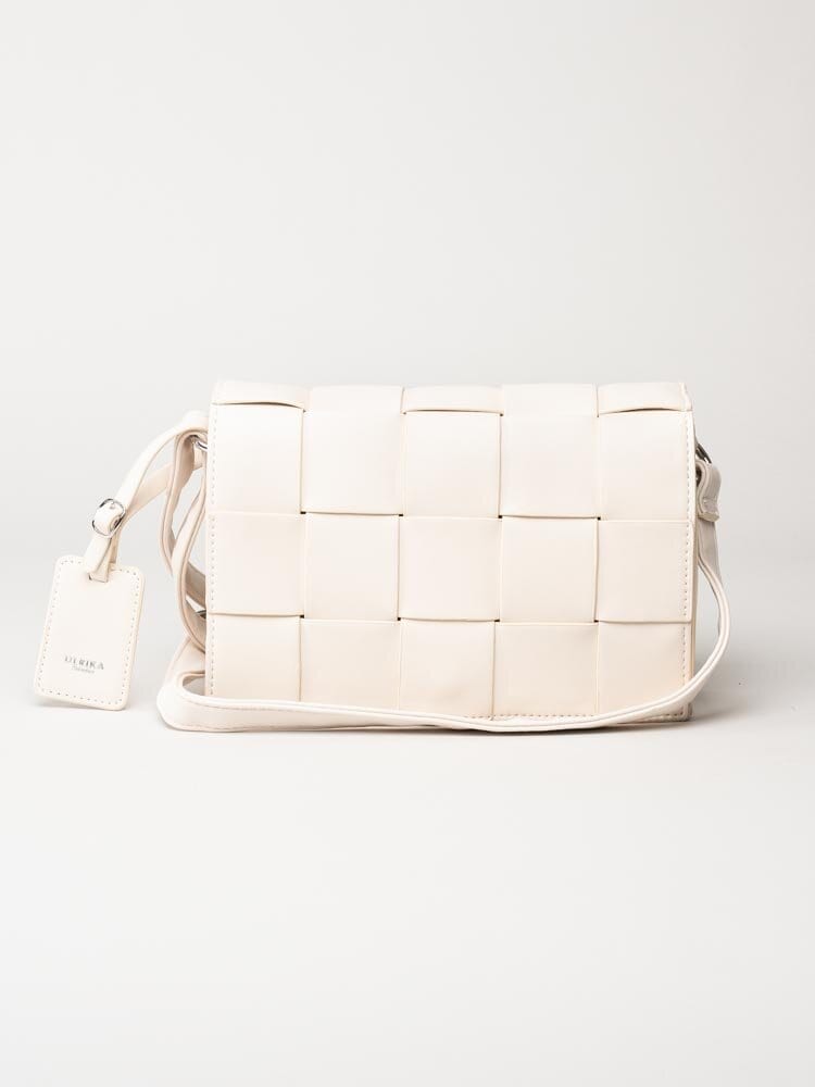 Ulrika Design - Braid - Ljusbeige flätad väska med klaff