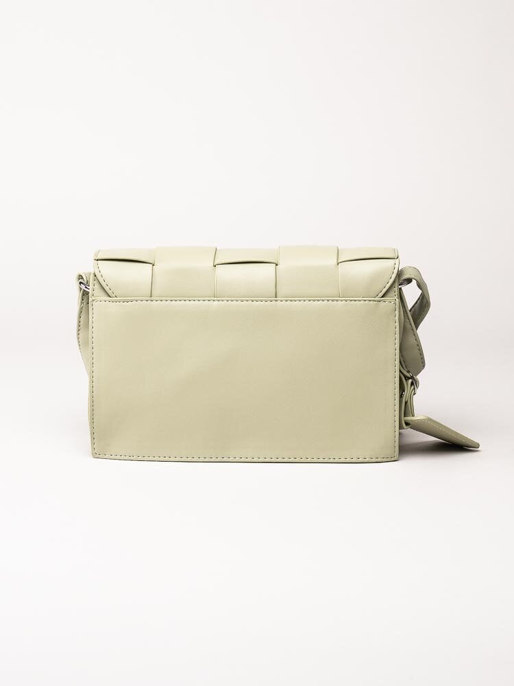Ulrika Design - Braid - Ljusgrön flätad väska med klaff