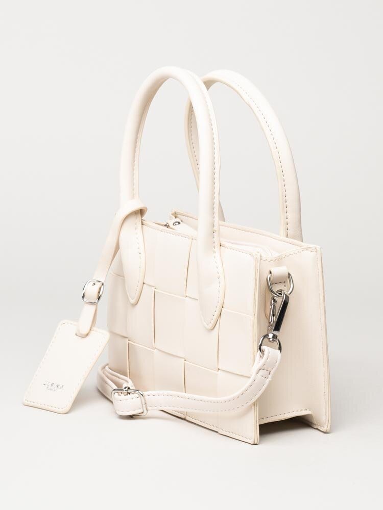 Ulrika Design - Braid - Ljusbeige liten handväska