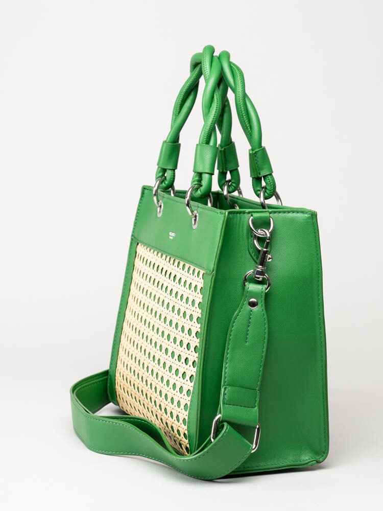 Ulrika Design - Rotting - Grön handväska med rotting