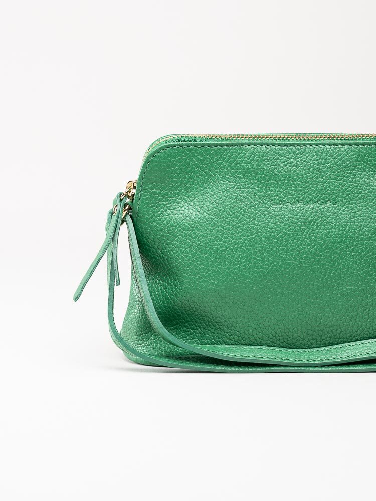 Ulrika Design - Leather - Grön axelremsväska i skinn