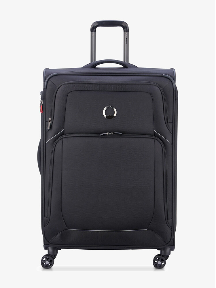 Delsey - Optimax Lite 55 Slim - Svart kabinväska med hjul