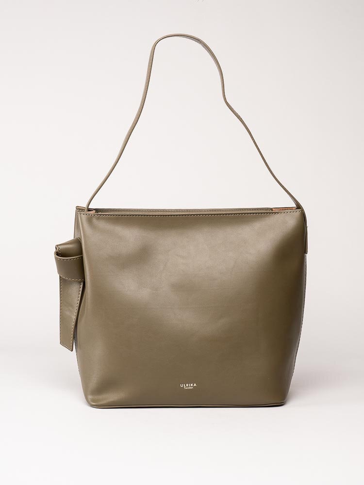 Ulrika Design - Raw - Grön handväska i skinnimitation