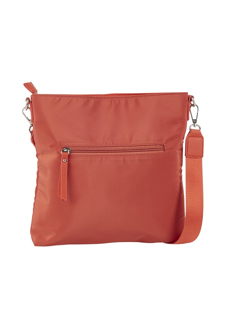 Ulrika Design - Nylon Flow - Orange axelremsväska i nylon