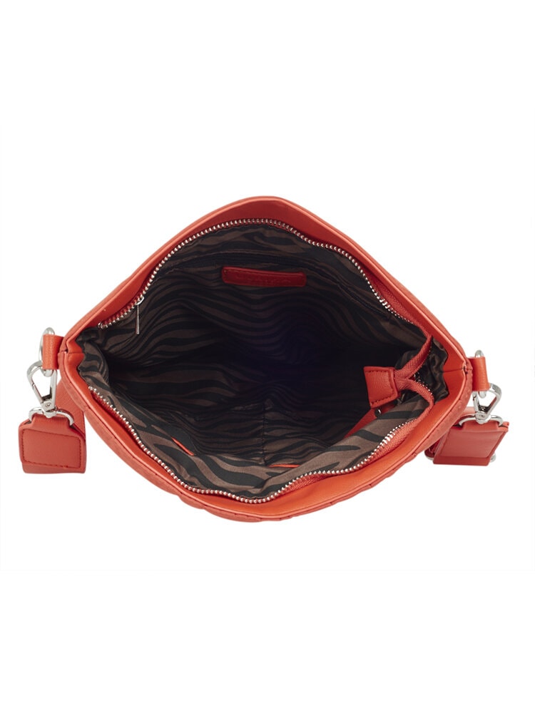 Ulrika Design - Nylon Flow - Orange axelremsväska i nylon
