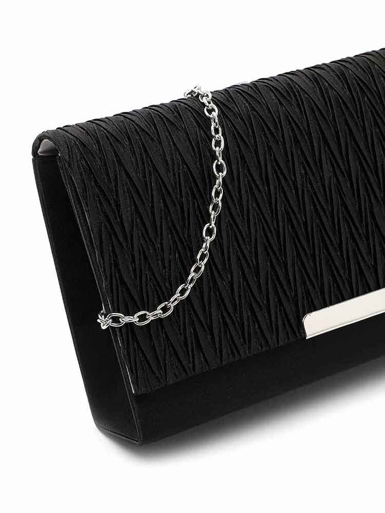 Tamaris bags - Amalia - Svart kuvertväska i textil