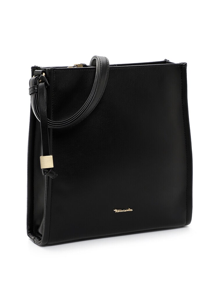 Tamaris bags - Mimi - Svart crossbodyväska i skinnimitation