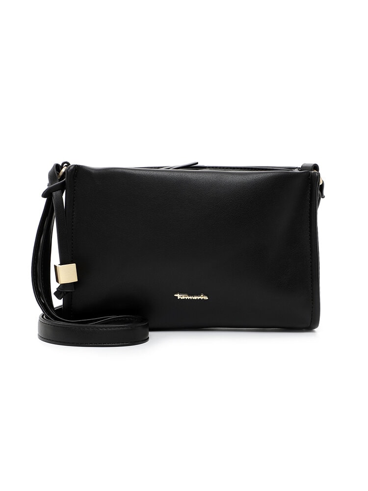 Tamaris bags - Mimi - Svart crossbodyväska i skinnimitation