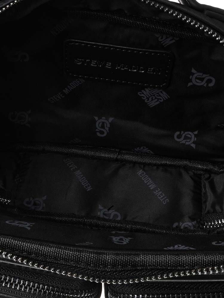 Steve Madden - Bronda-N - Svart crossbodyväska i textil