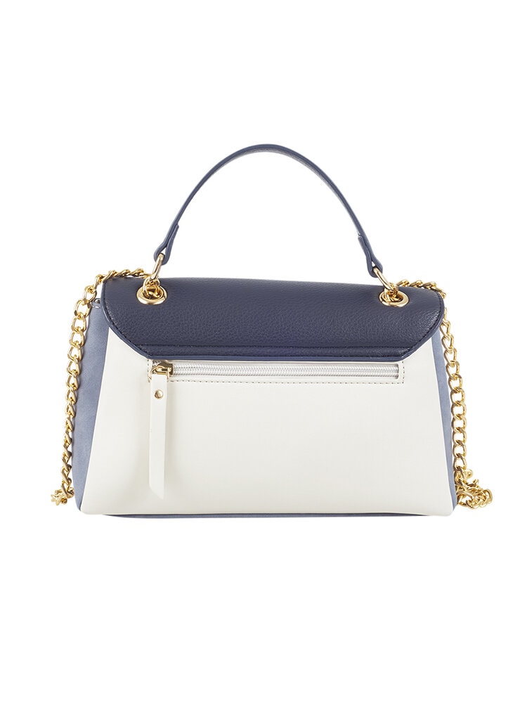 Ulrika Design - Color Palette - Multifärgad handväska med guldfärgad kedja