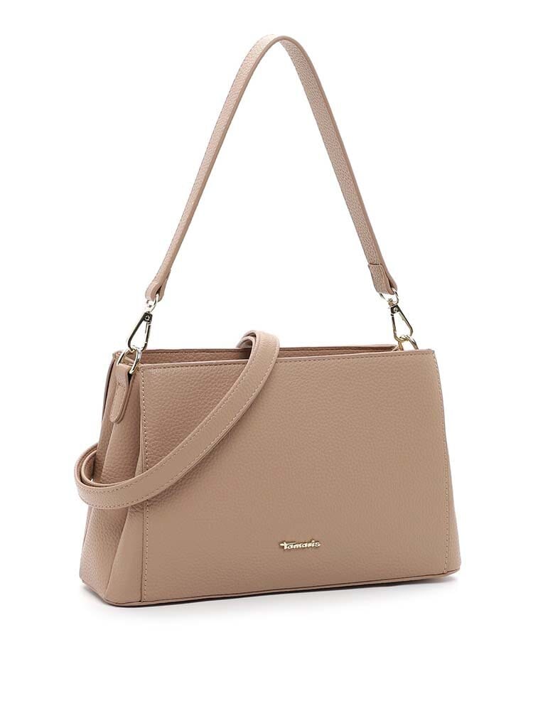 Tamaris bags - Astrid - Beige handväska i skinnimitation