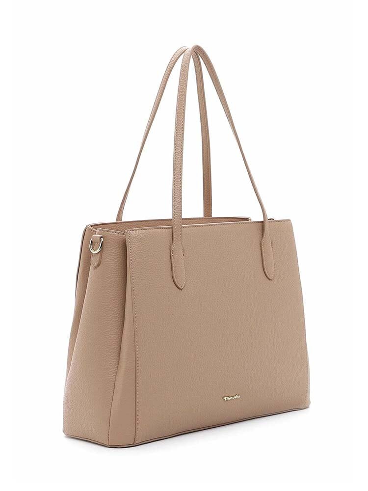 Tamaris bags - Astrid - Beige handväska i skinnimitation