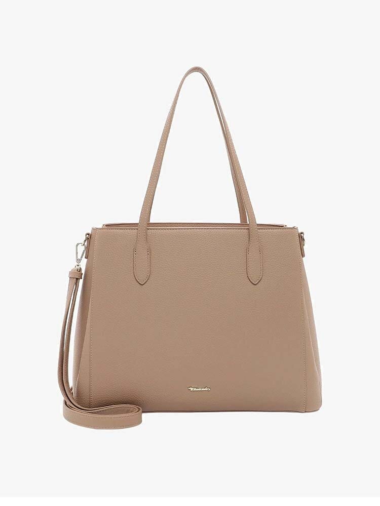 Tamaris bags - Astrid - Beige handväska i skinnimitation