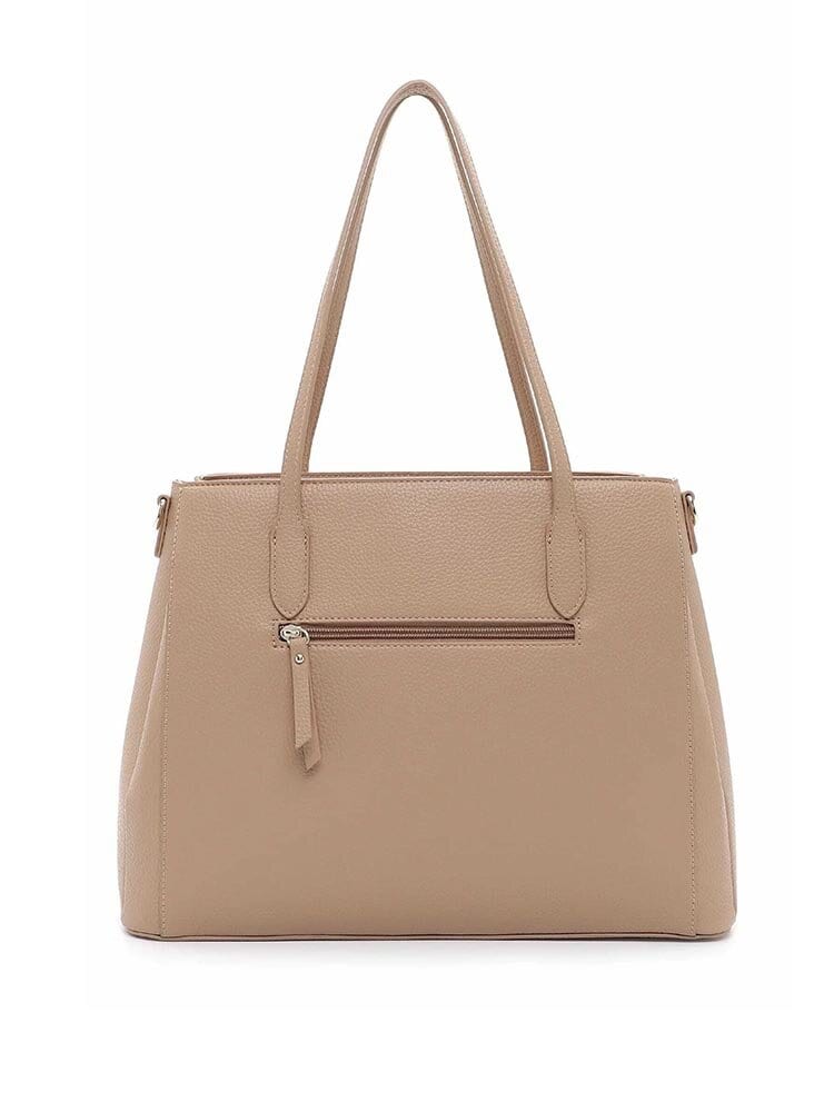 Tamaris bags - Astrid - Beige handväska i skinnimitation