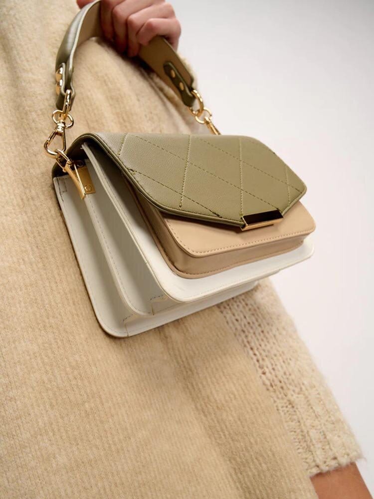 Noella - Blanca - Multifärgad handväska i skinnimitation