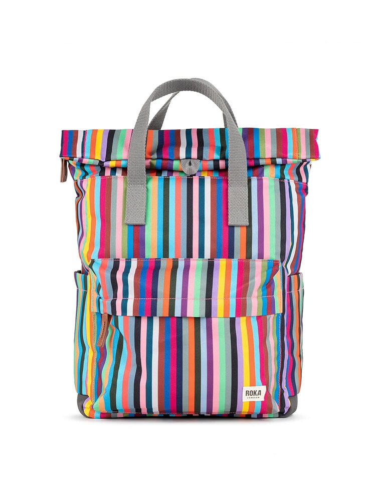 ROKA - Canfield B Recycled Polyester - Mulitmönstrad medium ryggsäck i nylon