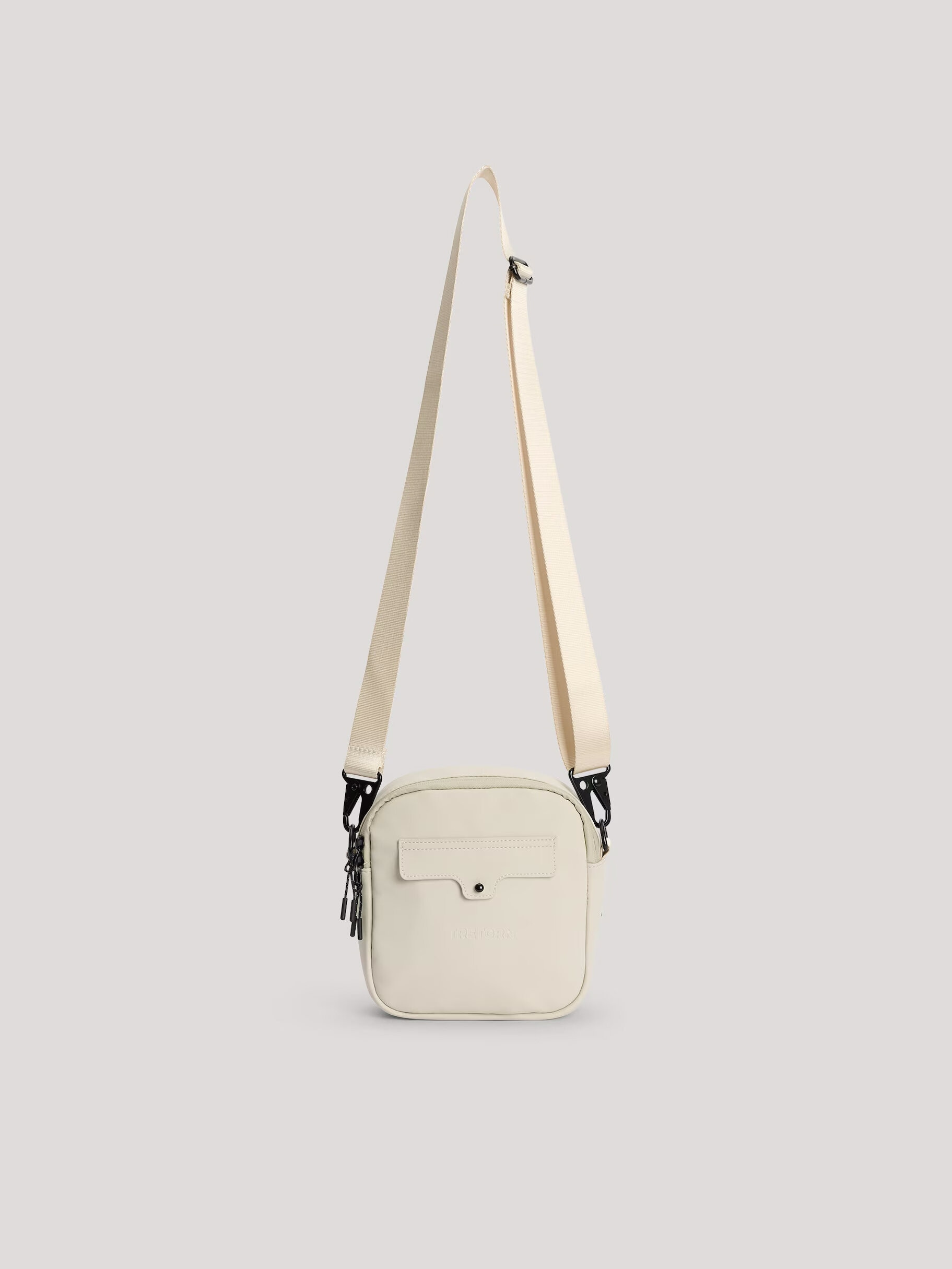 Tretorn - PU Crossbody Bag - Ljusbeige vattentålig crossbodyväska