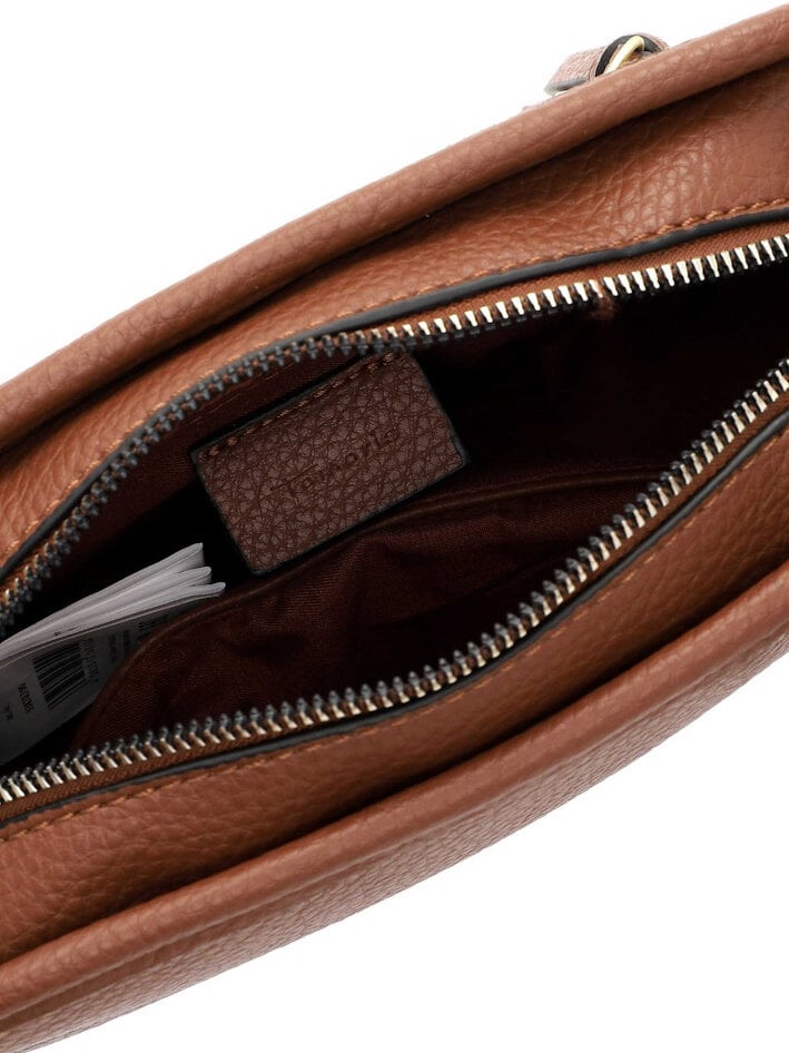 Tamaris bags - Galina Handbag zipper S - Brun handväska med struktur