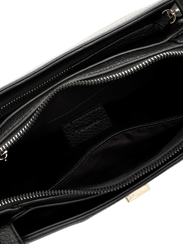 Tamaris bags - Gladis City Shopper M - Svart handväska i mjuk PU med struktur