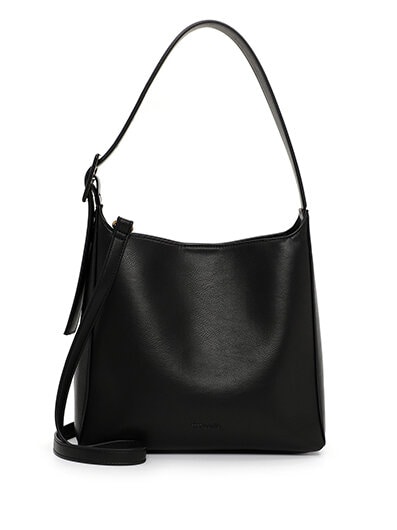 Tamaris bags - Gunda Pouch M - Svart stilren minimalistisk väska, två i en