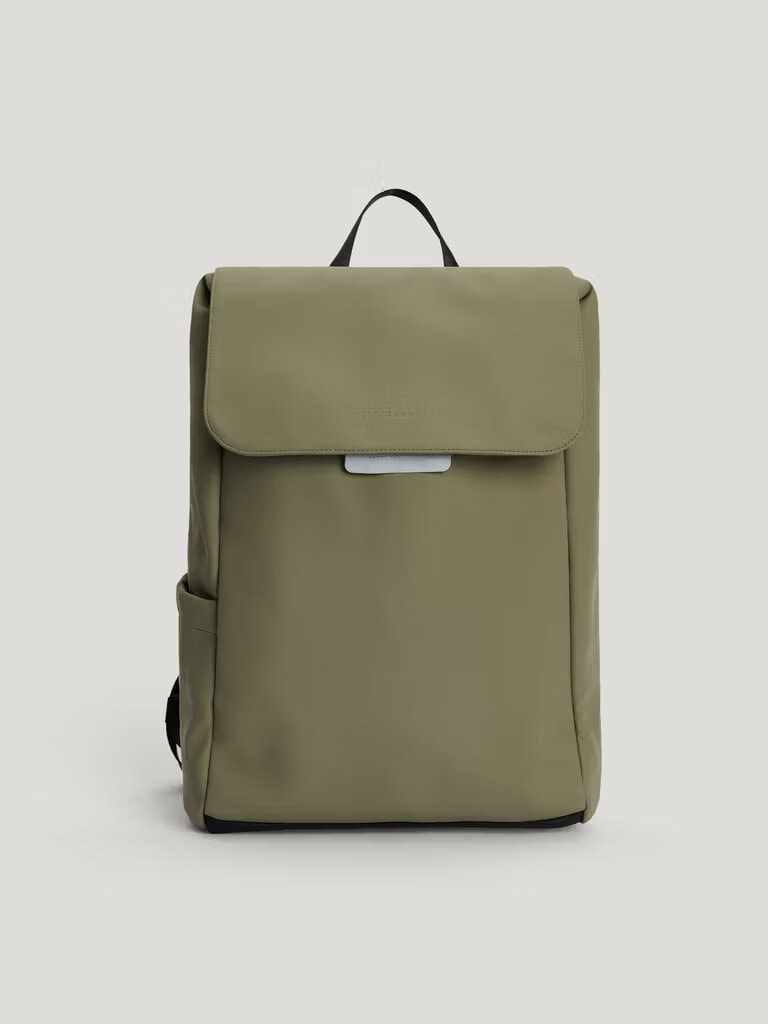 Tretorn - Tretorn Wings Daypack - Grön ryggsäck i mjukt men slitstarkt PU-material