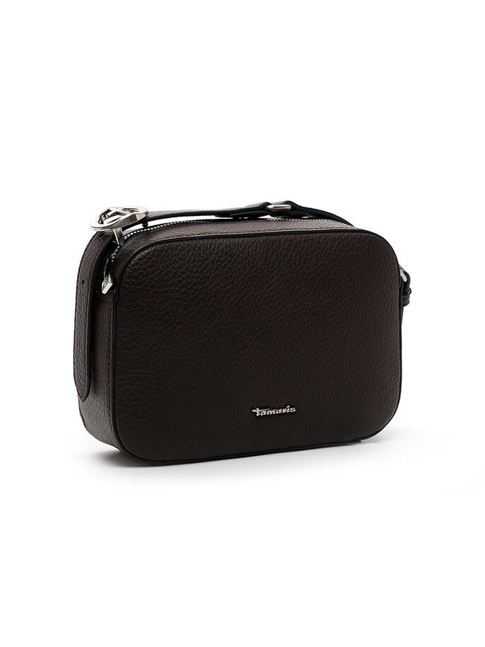 Tamaris bags - Georgie Handväska - Mörkbrun handväska med dragkedja