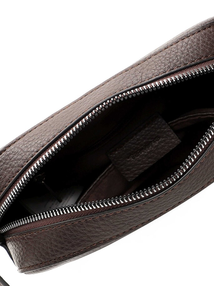 Tamaris bags - Georgie Handväska - Mörkbrun handväska med dragkedja